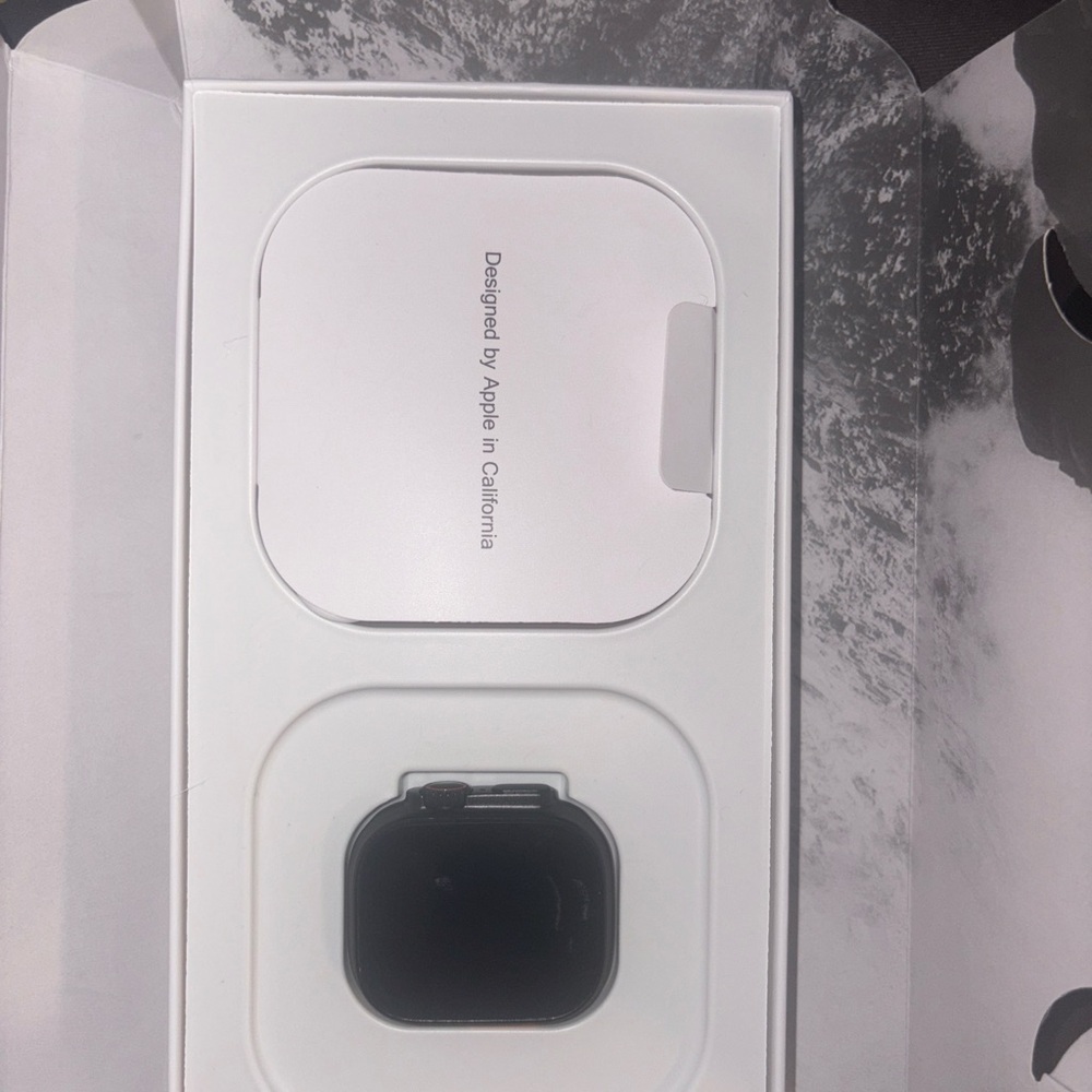 Apple Black Smartwatch with Advanced Features